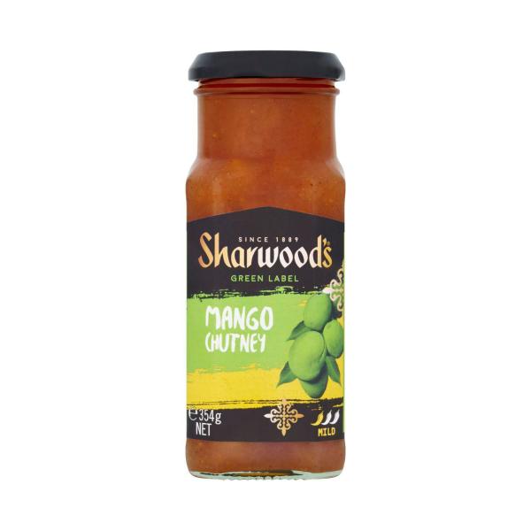 SHARWOODS GREEN LABEL MANGO CHUTNEY 354G