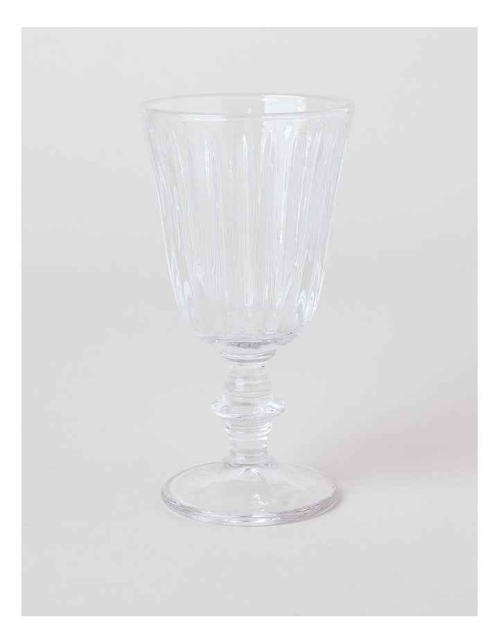 Jovan Wine Glass Set of 4 in Clear