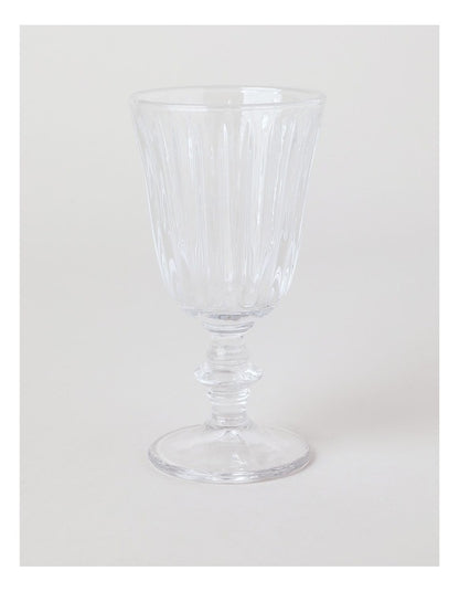 Jovan Wine Glass Set of 4 in Clear