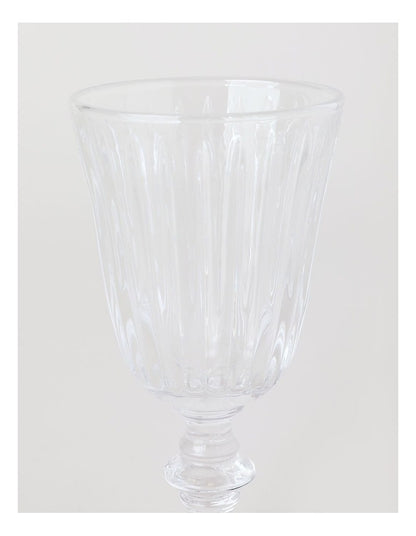 Jovan Wine Glass Set of 4 in Clear