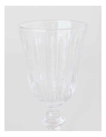 Jovan Wine Glass Set of 4 in Clear