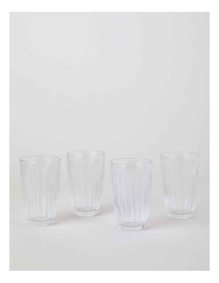 Jovan High Ball Set of 4 in Clear