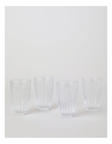 Jovan High Ball Set of 4 in Clear
