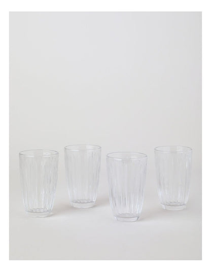 Jovan High Ball Set of 4 in Clear