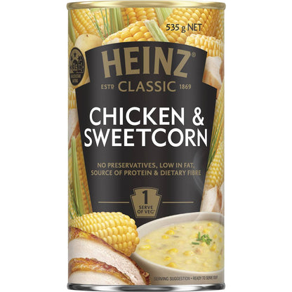 Heinz Classic Chicken & Sweetcorn Soup 535g