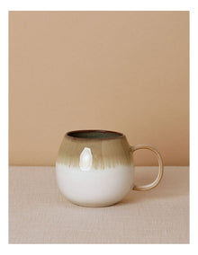 Eden Reactive Mug 350ml in Olive