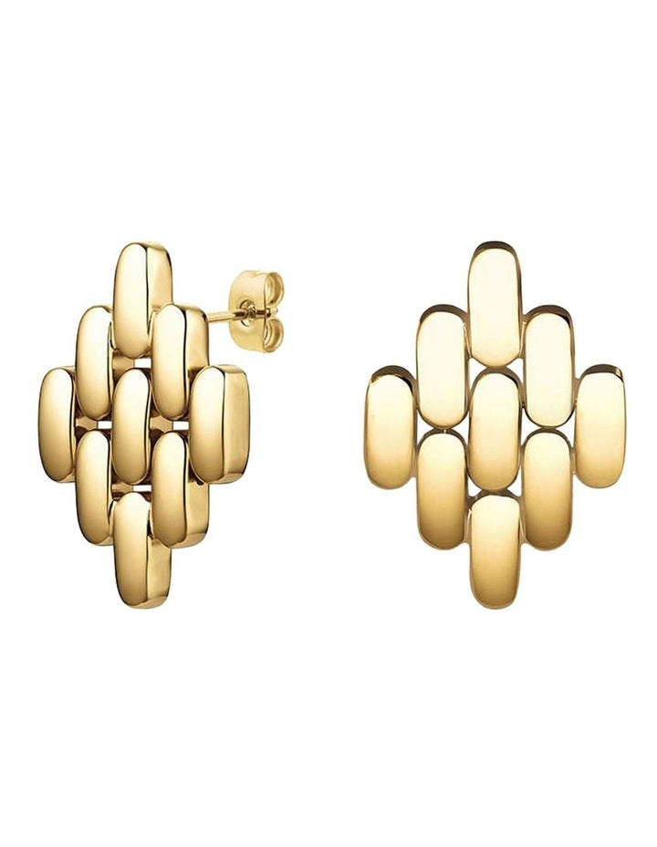 Legacy Earrings in Gold-Tone