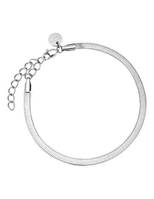 Snake Silver-Tone Bracelet in Silver