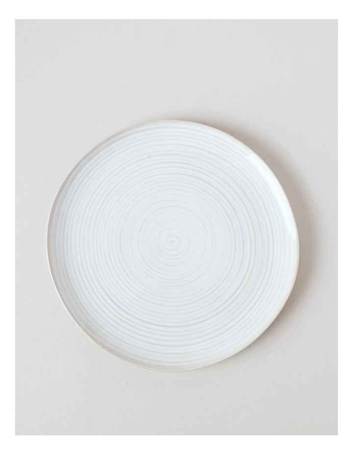 Desert Flower Dinner Plate in Cream