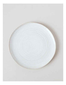 Desert Flower Dinner Plate in Cream