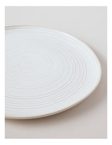 Desert Flower Dinner Plate in Cream