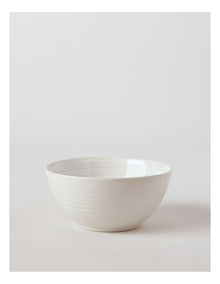Desert Flower Cereal Bowl in Cream