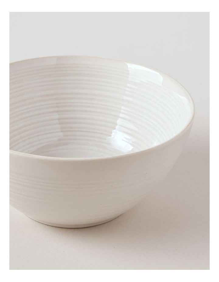 Desert Flower Cereal Bowl in Cream