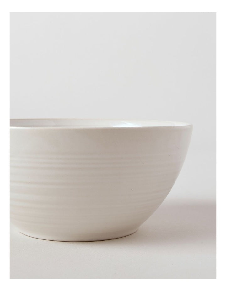 Desert Flower Cereal Bowl in Cream