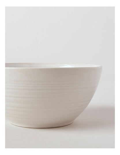Desert Flower Cereal Bowl in Cream