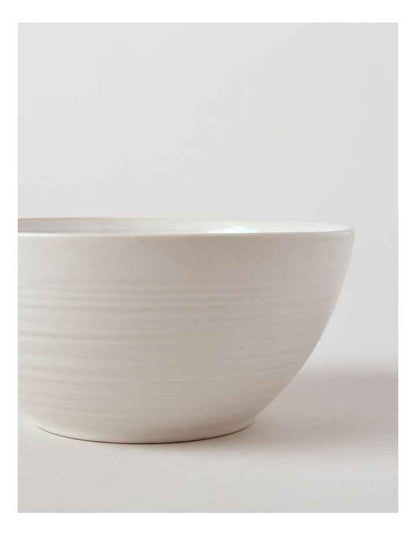 Desert Flower Cereal Bowl in Cream