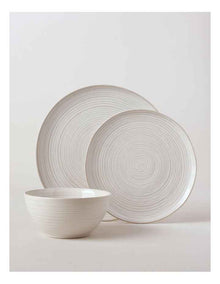 Desert Flower 12pc Dinner Set in Cream