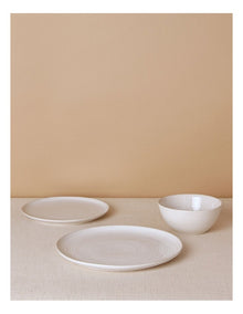 Desert Flower 12pc Dinner Set in Cream