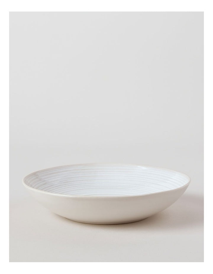 Desert Flower Pasta Bowl in Cream