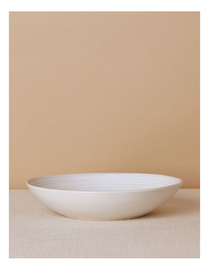Desert Flower Pasta Bowl in Cream