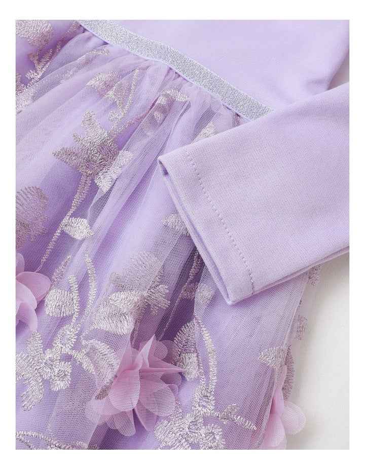 Angelica Embellished Tutu in Light Pink