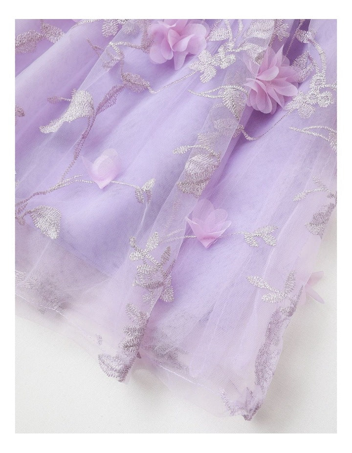 Angelica Embellished Tutu in Light Pink