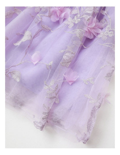Angelica Embellished Tutu in Light Pink
