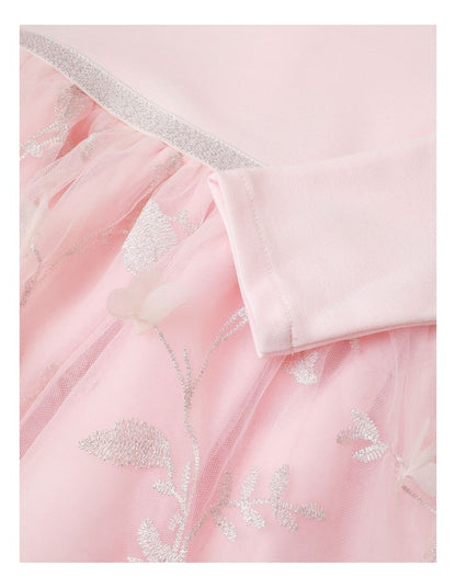 Angelica Embellished Tutu in Light Pink