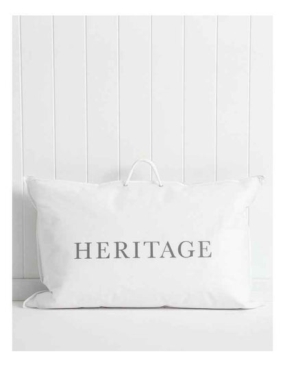 70/30 Goose Down & Feather Pillow in White