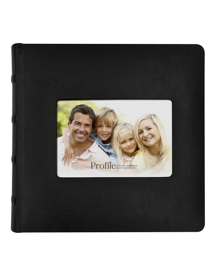 Prestige Photo Album 200 Capacity in Black