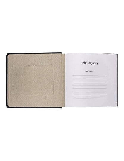 Prestige Photo Album 200 Capacity in Black