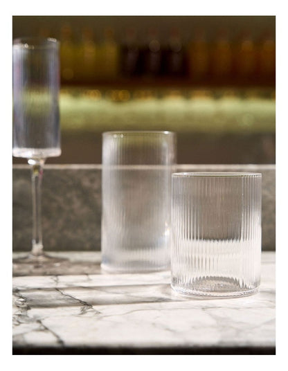 Sadie Tumbler Set 4Piece in Clear