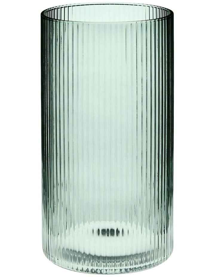 Sadie High Ball Glass Set 4 Piece in Green