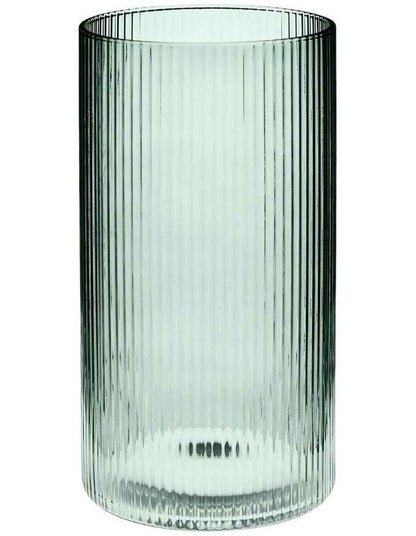 Sadie High Ball Glass Set 4 Piece in Green
