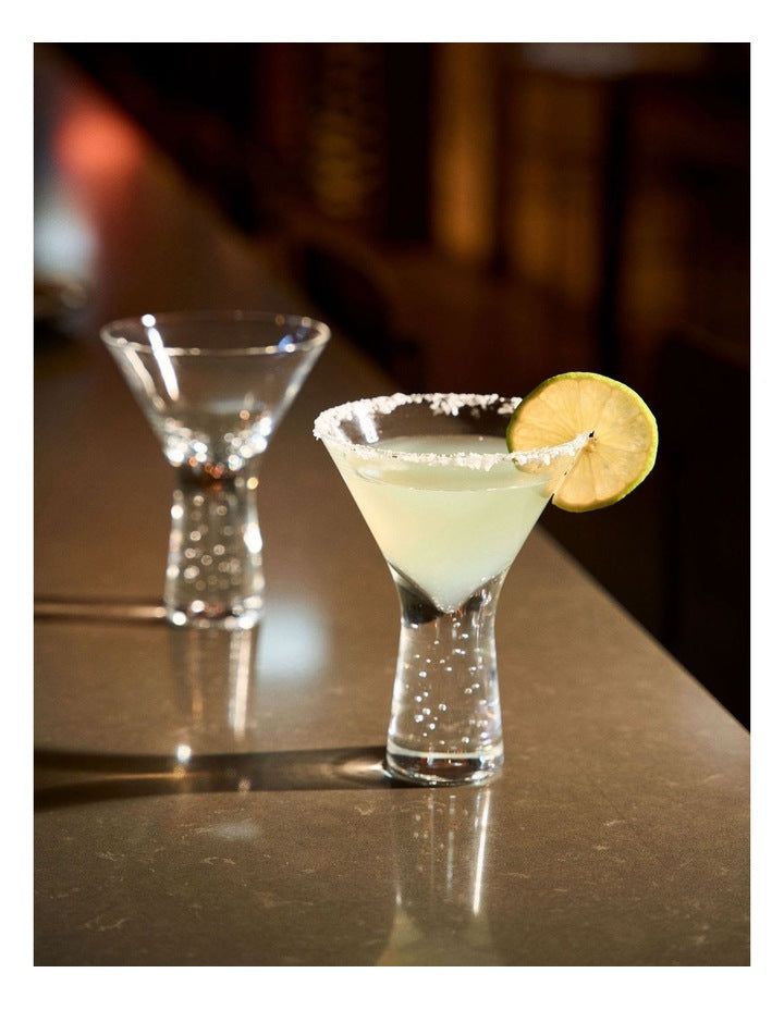 Willie Martini Glass Set 2 Piece in Clear