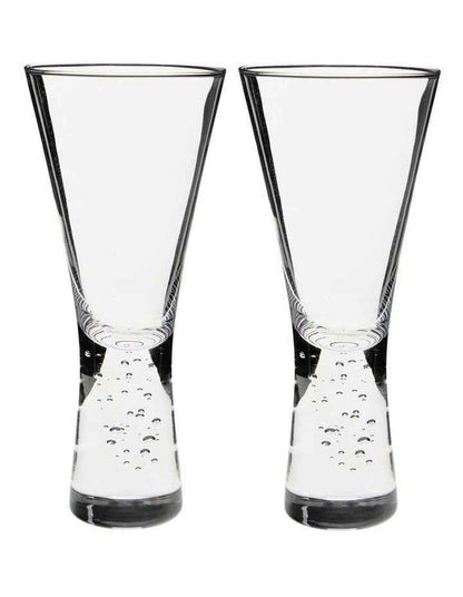 Willie White Wine Glass Set 2 Piece in Clear