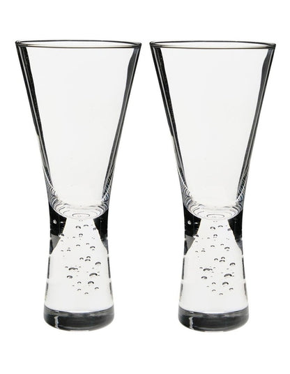 Willie White Wine Glass Set 2 Piece in Clear