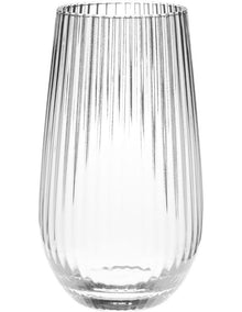 Ollie High Ball Glass Set 4 Piece in Clear