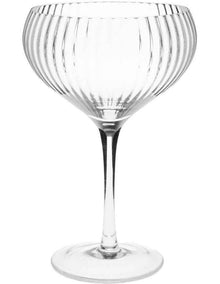 Ollie Coupe Glass Set 4 Piece in Clear