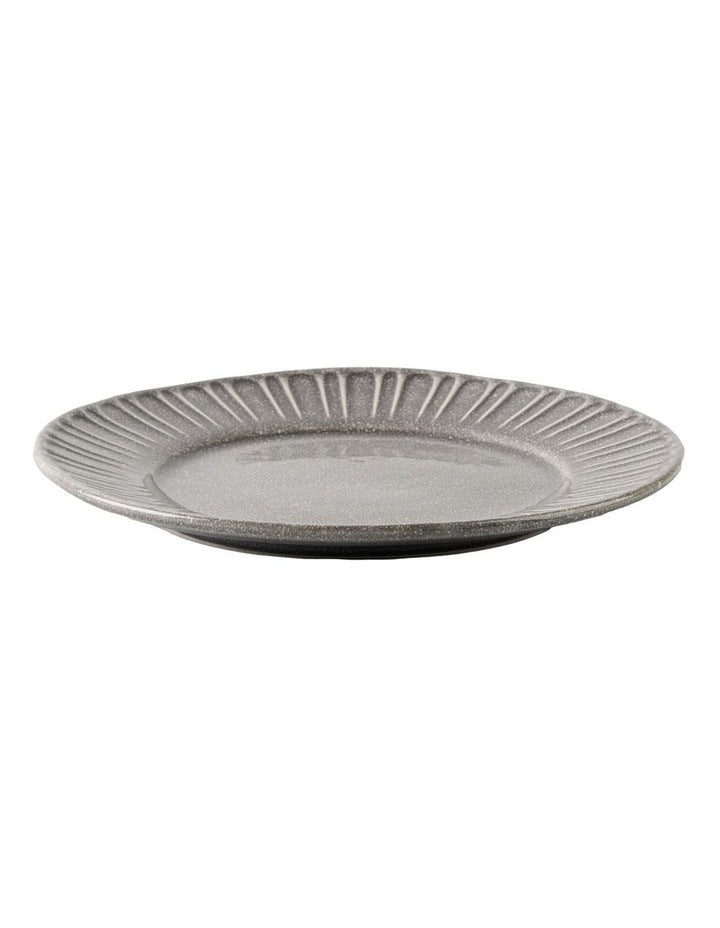 Laurie Dinner Plate in Grey