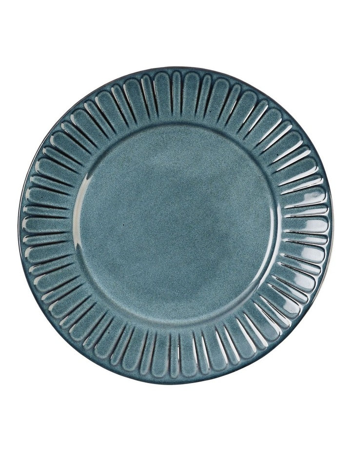 Laurie Dinner Plate in Denim