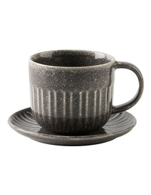 Laurie Tea Cup And Saucer in Grey
