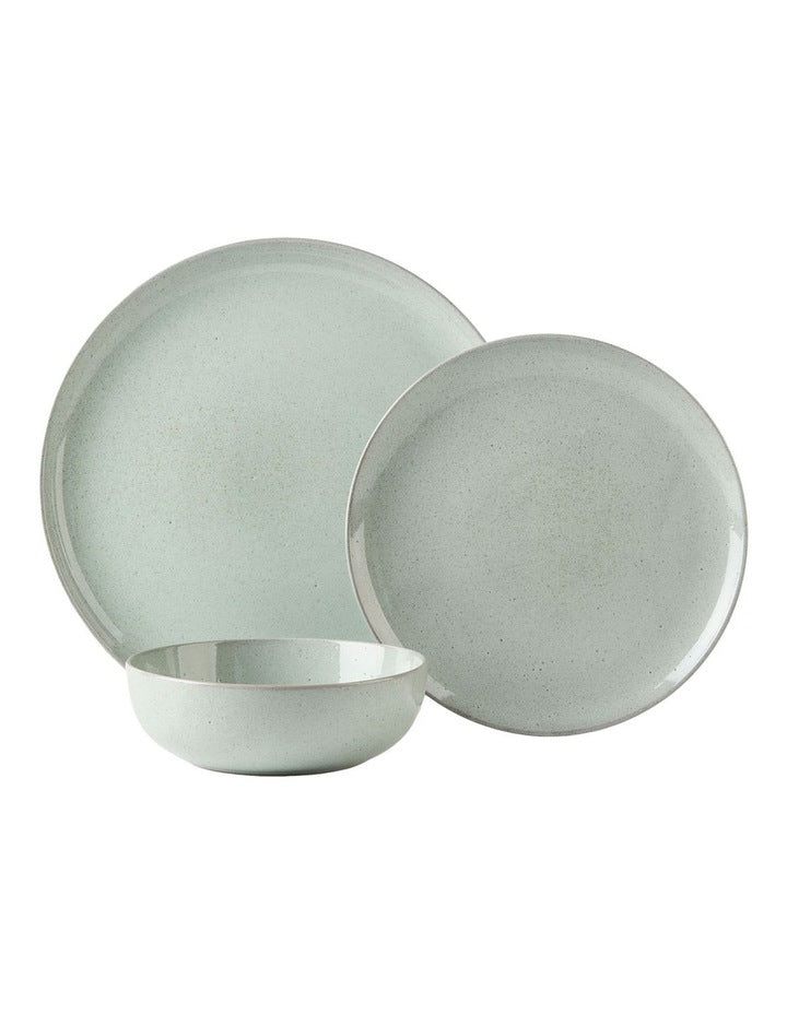 Bobbie Dinner Set 12 Piece in Sage