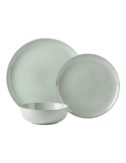 Bobbie Dinner Set 12 Piece in Sage