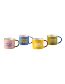 Sunnie Espresso Cups 4 Pack in Multi