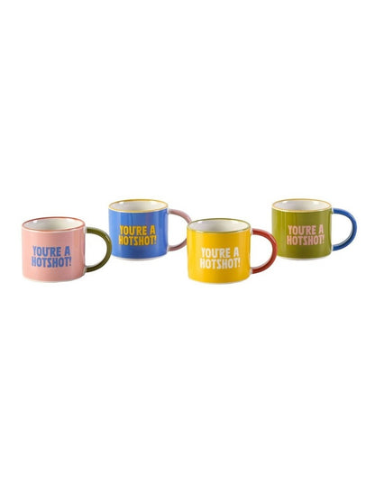 Sunnie Espresso Cups 4 Pack in Multi