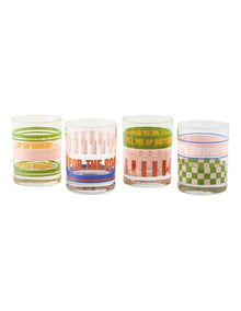 Sunnie Tumbler Set 4 Piece in Multi
