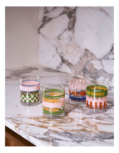Sunnie Tumbler Set 4 Piece in Multi