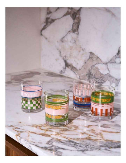 Sunnie Tumbler Set 4 Piece in Multi