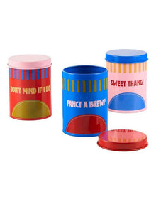 Sunnie Canister Set 3 Piece in Multi